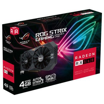 ASUS ROG-STRIX-RX560-4G-V2-GAMING 4GB GDDR5 128Bit