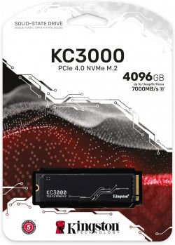 4TB KINGSTON KC3000 PCIe 4.0 SKC3000D/4096G