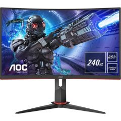 AOC C27G2ZE/BK 27'' 240Hz 0.5 ms (HDMI+Display) FreeSync Full HD Curved LED Monitör