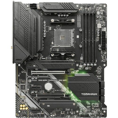 Msı MB Mag B550 Tomahawk Max Wıfı Am4 Ddr4 5100(OC) HDMI Dp M.2 Usb3.2 Amd Wıfı 6e Rgb Atx