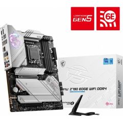 MSI MB MPG Z790 EDGE WIFI SOKET 1700 DDR5 7200MHZ(OC) PCI-E Gen5 M.2 USB3.2 DP HDMI 1x2.5G LAN WI-FI 6E ATX Anakart