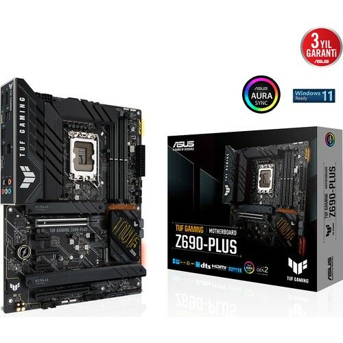 Asus Tuf Gamıng Z690-PLUS Ddr5 6000MHZ(OC) M.2 Dp Atx 1700P