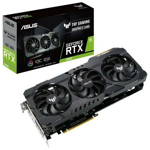 Asus Rtx 3060 Tuf Oc V2 (Lhr) 12Gb Gddr6 192Bit (Tuf-Rtx3060-O12G-V2-Gamıng)