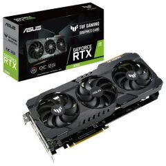 Asus Rtx 3060 Tuf Oc V2 (Lhr) 12Gb Gddr6 192Bit (Tuf-Rtx3060-O12G-V2-Gamıng)
