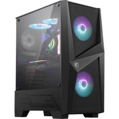 MSI MAG Forge 100R Temperli Cam 2x A-RGB Fan 120mm Fan ATX Oyuncu Bilgisayar Kasası