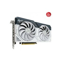 ASUS GEFORCE RTX 4060 DUAL-RTX4060-O8G-WHITE 8GB GDDR6 128bit 2535MHz OC HDMI 3xDP DLSS3 EKRAN KARTI - DUAL-RTX4060-O8G-WHITE