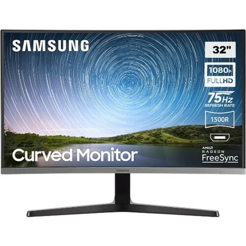 Samsung 32'' 75Hz 4ms (HDMI+VGA) FHD LED Curved Monitör LC32R500FHPXUF