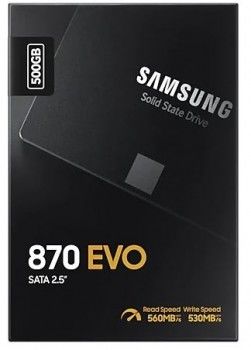 500GB SAMSUNG 870 560/530MB/s EVO MZ-77E500BW SSD