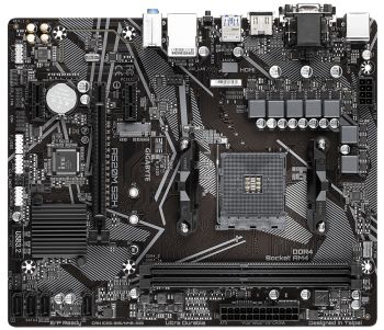 GIGABYTE GA-A520M-S2H DDR4 5100(OC) HDMI M.2 AM4