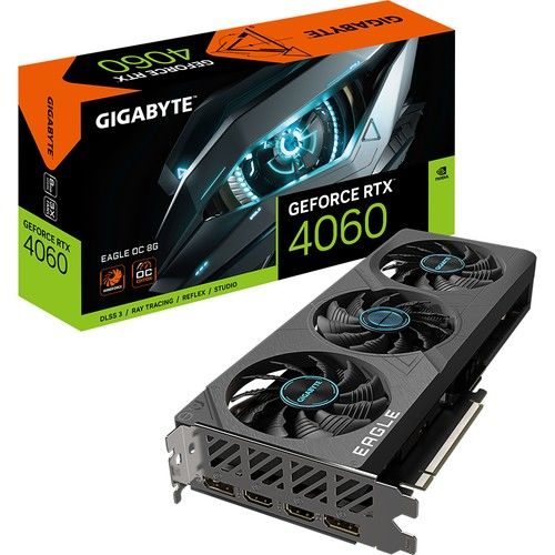 Gigabyte RTX 4060 Eagle OC GV-N4060EAGLE OC-8GD 128 Bit GDDR6