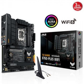 ASUS TUF GAMING B760-PLUS WIFI DDR5 7200MHz(OC) HDMI DP ATX 1700P