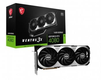 MSI GEFORCE RTX 4080 VENTUS 3X OC 16GB GDDR6X HDMI DP 256Bit