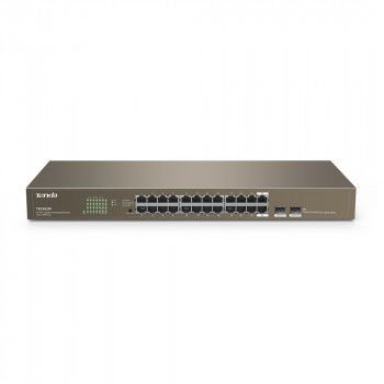 TENDA TEG1024F 24PORT 2SFP 10/100/1000 GIGABIT SWITCH