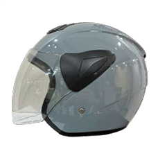 SWAY SW 733 Gri Yarım Kask