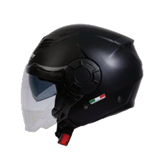 Sway 766 Mat Black Yarım Kask