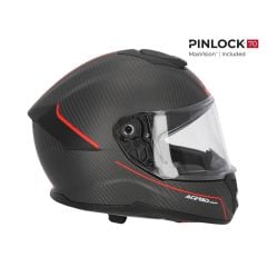 ACERBİS TARMAK CARBON 22-06 KASK SİYAH KIRMIZI
