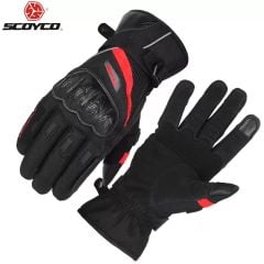 Scoyco Kışlık Eldiven MC83 Kırmızı