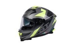 SWAY SW 865 ST Titanium Yellow Kask