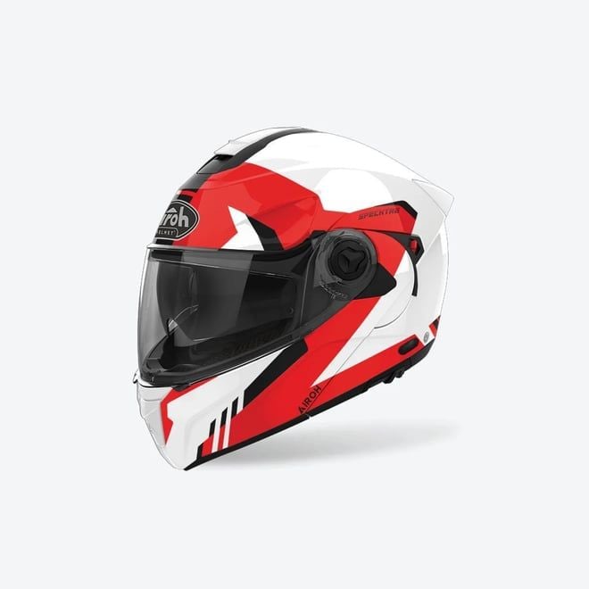 AIROH SPECKTRE CLEVER RED GLOSS KASK