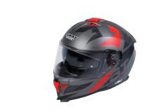 SWAY SW 865 ST Grey Red Kask