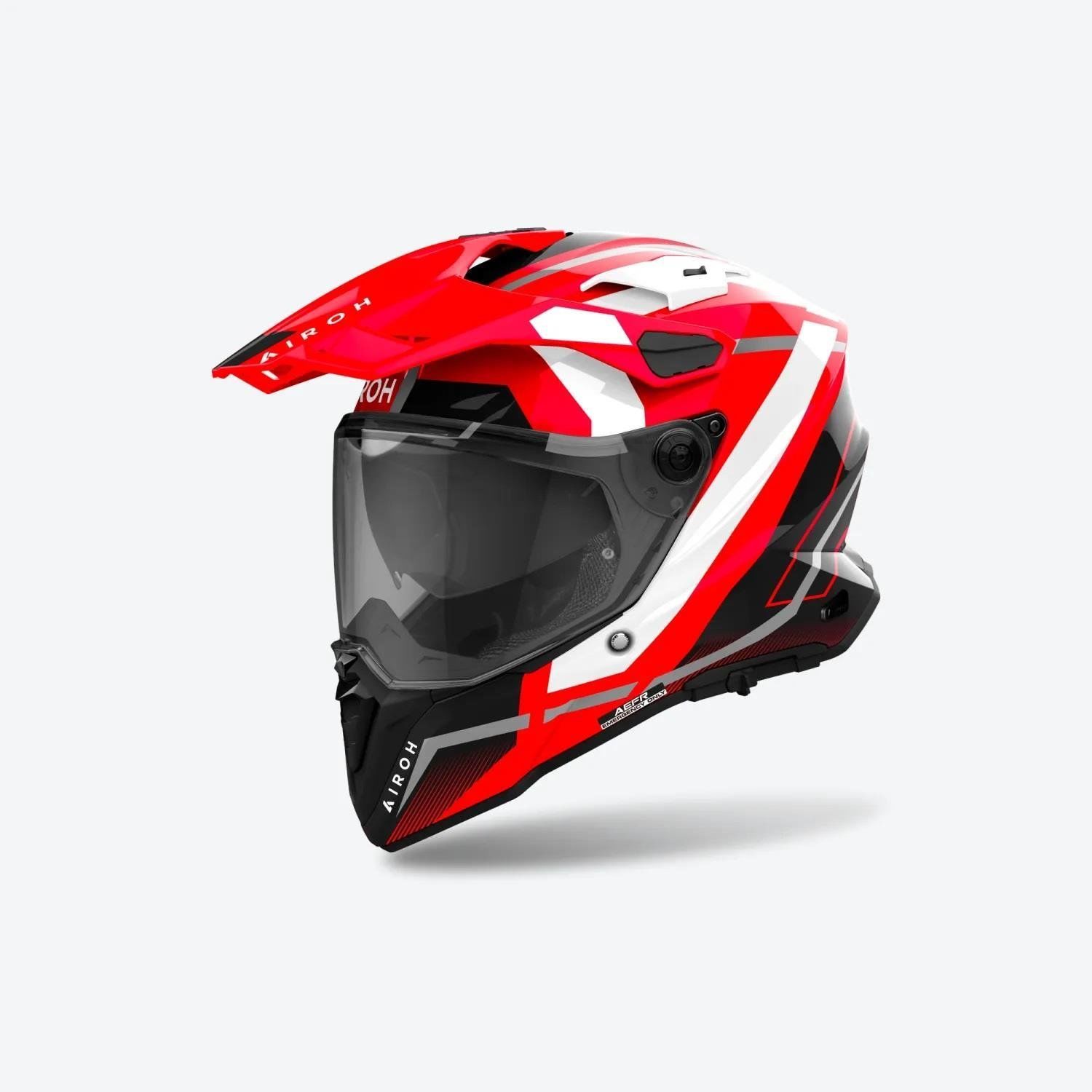 AIROH COMMANDER 2 MAVICK RED GLOSS KASK