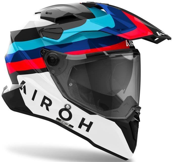AIROH COMMANDER 2 DOOM BLACK GLOSS KASK