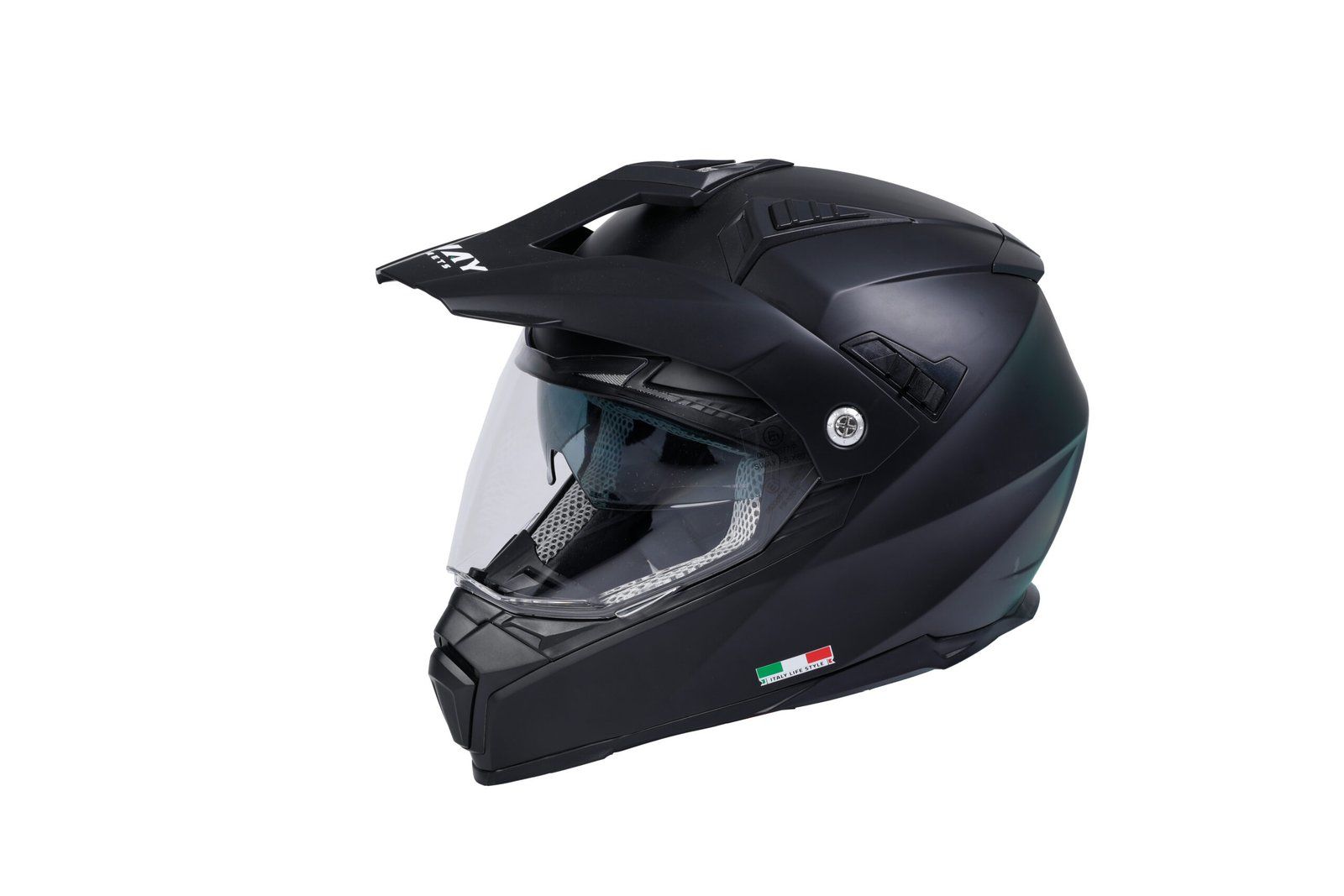 SWAY SW X60 Solid Matt Black Cross Kask