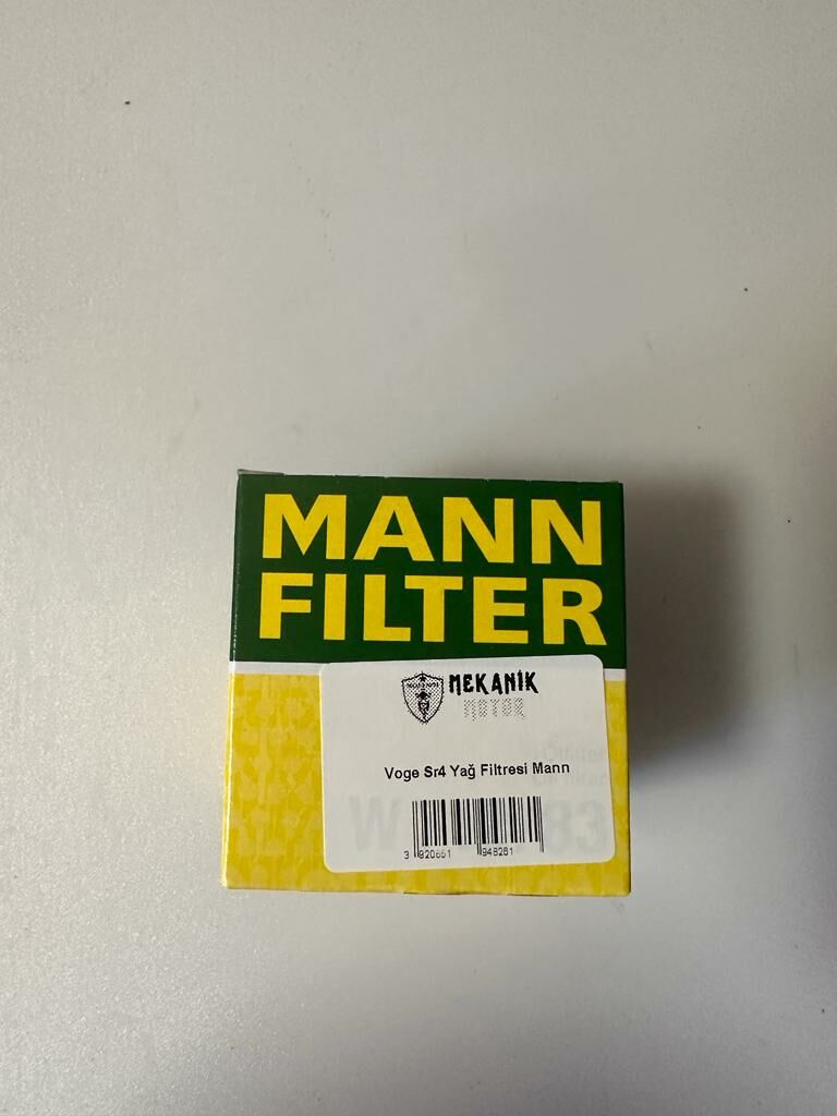Voge Sr4 Yağ Filtresi Mann