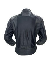 Forte Gt 2002003 Black Panther Deri Yazlık Korumalı Mont Siyah