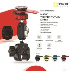 SMNU MAGIC TELEFON TUTUCU Kırmızı