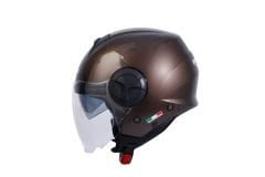 SWAY SW 737 GLOSS Brown Yarım Kask
