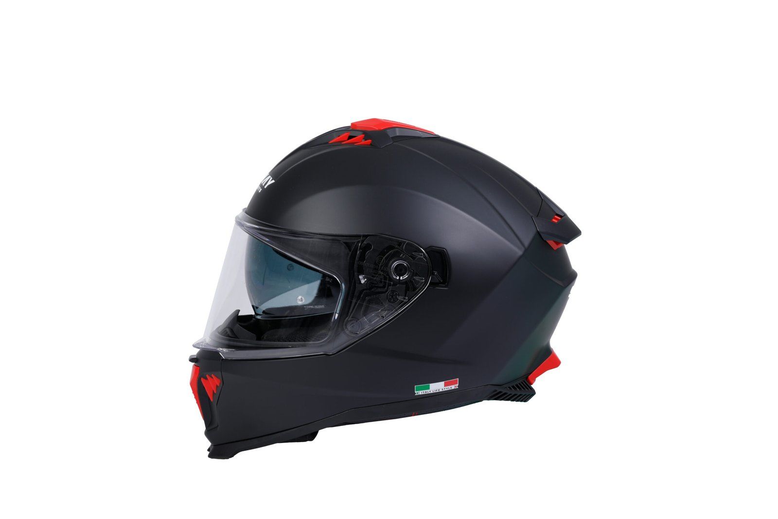 SWAY SW 865 SOLID Matt Black Kask