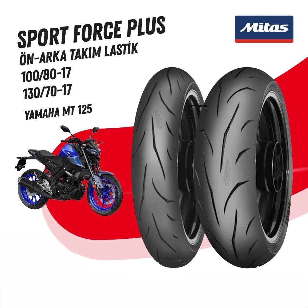 YAMAHA MT 125 MİTAS MC-25 LASTİK TAKIMI