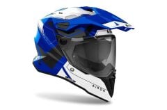 AIROH COMMANDER 2 REVEAL BLUE GLOSS KASK