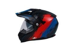 SWAY SW X60 SAND Black Red Cross Kask