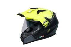 SWAY SW X60 SAND Yellow Black Cross Kask