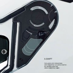 NEXX SX.100 SKYWAY MAT MAVİ-NEON SARI KASK