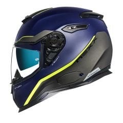 NEXX SX.100 SKYWAY MAT MAVİ-NEON SARI KASK