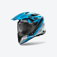 AIROH COMMANDER 2 MAVICK CERULEAN BLUE KASK