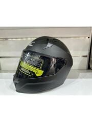 MTS M 910 Mat Black Tam Kask (sişyah Vizör)