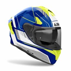 AIROH SPARK 2 CHRONO BLUE YELLOW GLOSS KASK