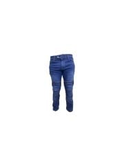 Prosev P-050 Black Kevlar Kot - Mavi Motosiklet Kot