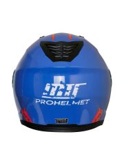 Mts M 966 V2  Çene Açılır Kask Blue Gözlüklü
