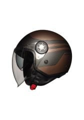 Freem FR612 Soft Yarım Kask GÜNEŞ VİZÖRLÜ