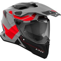 AIROH COMMANDER 2 REVEAL RED FLUO MATT KASK