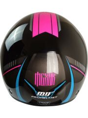 MTS  FX101  Pink Women Yarım Kask
