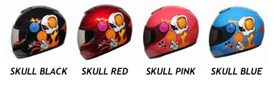 Prohelmets Sy118 Skull Çocuk Kaskı