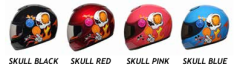 Prohelmets Sy118 Skull Çocuk Kaskı