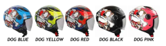 Freem FR205 Dog Blue Yarım Çocuk Kask