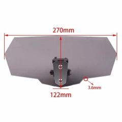Knmaster Motosiklet Ön Cam Uzatma / Deflektör Model A